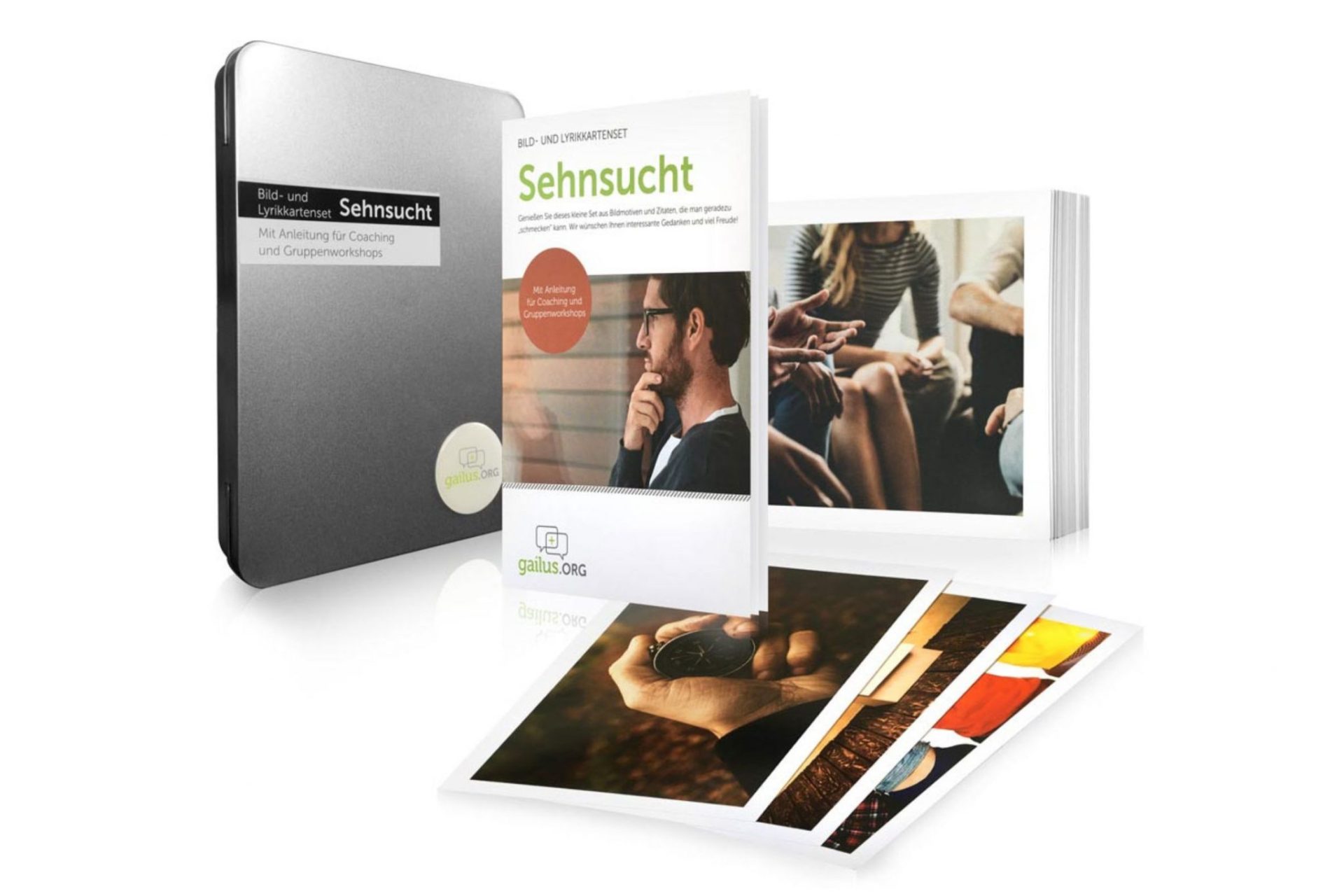 Sehnsucht Karten und Materialien